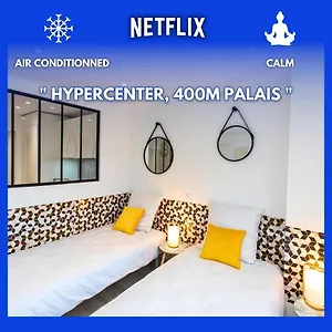 Apartment Le Forville : 400m Palais, Calme, Clim, Cannes